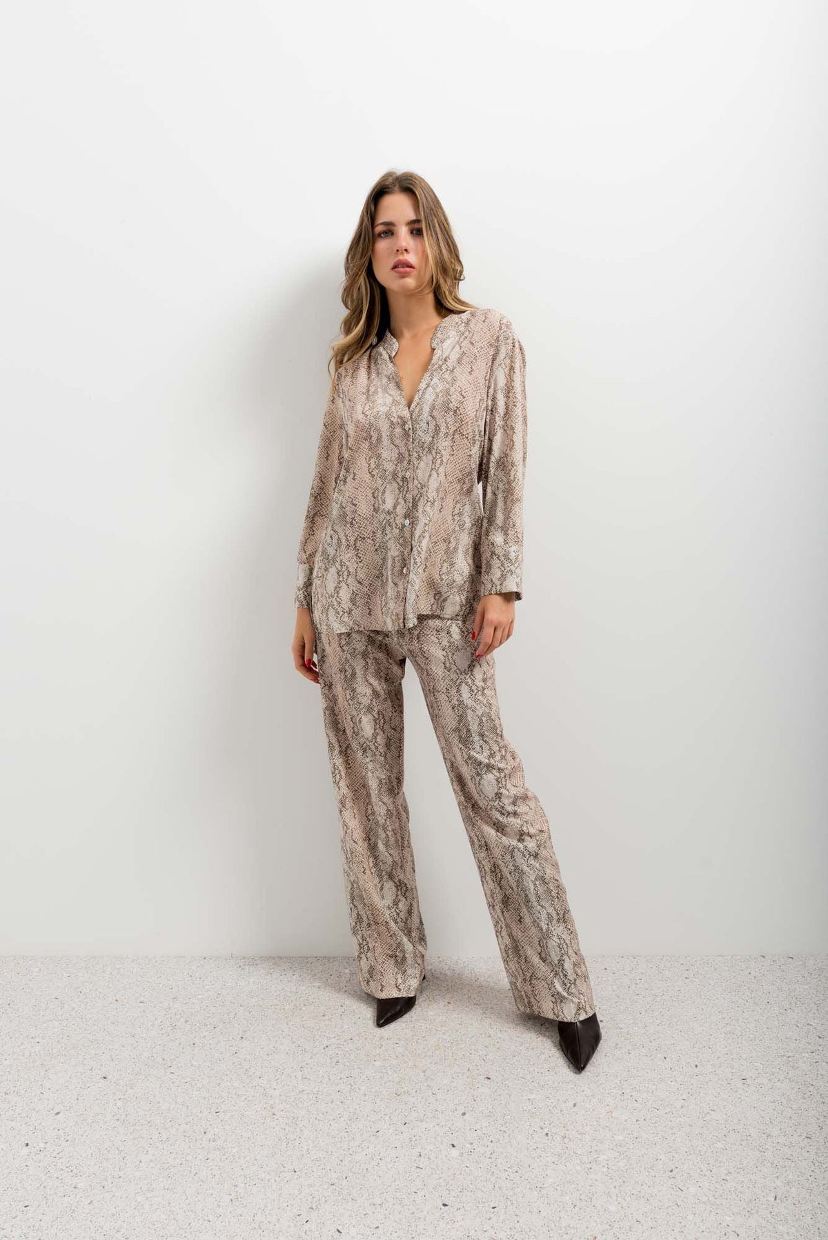 PANTALONS À IMPRIMÉS ANIMALIERS