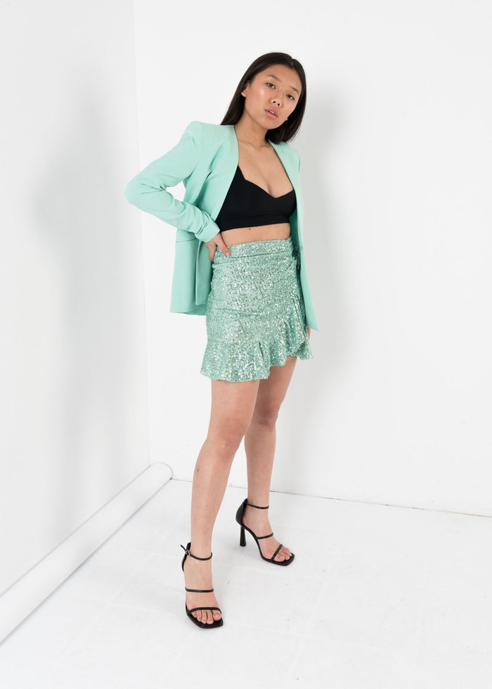JUPE À PAILLETTES