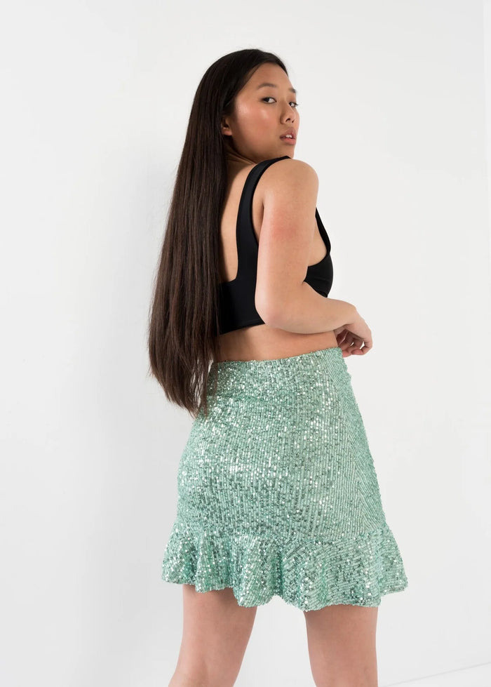 JUPE À PAILLETTES