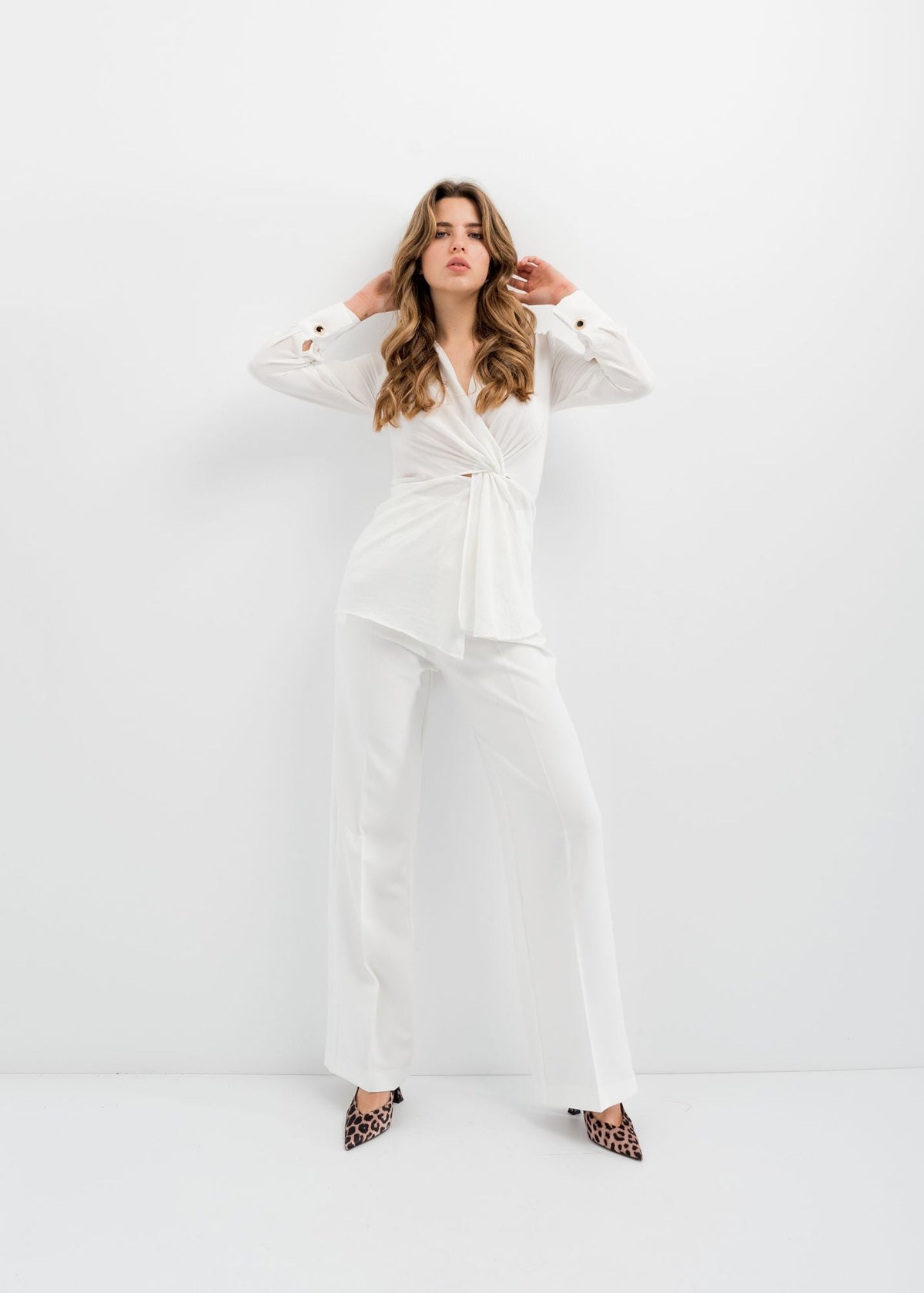 BLUSA TEXTURA NUDO