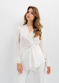 BLUSA TEXTURA NUDO