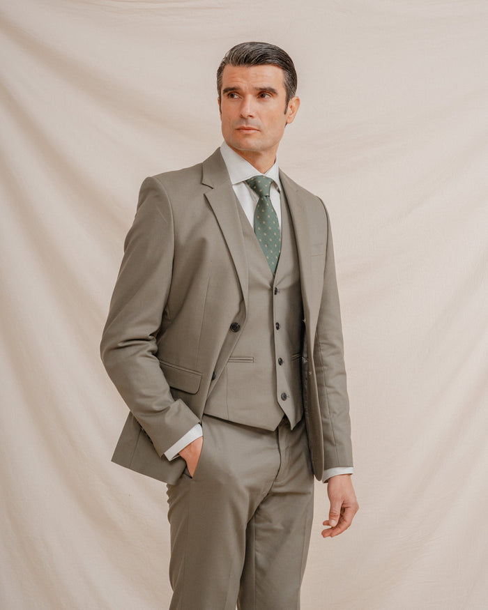 AMERICANA TRAJE VERDE