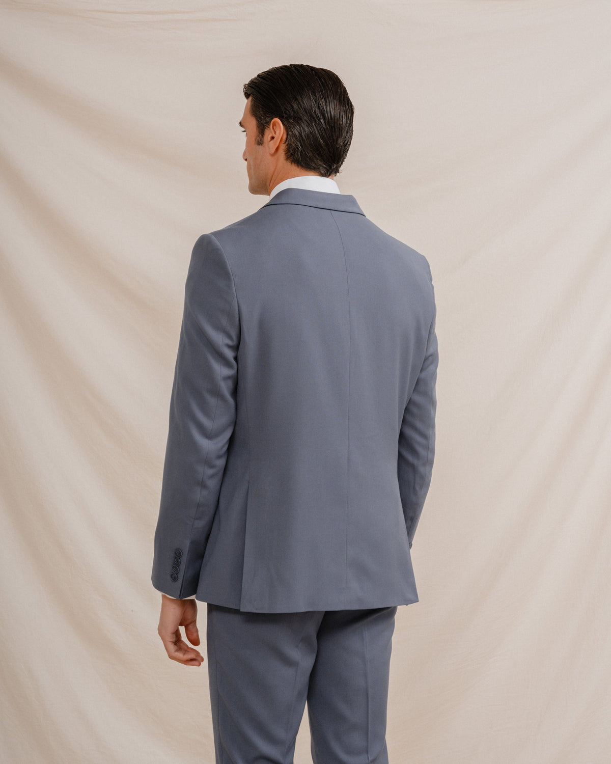 AMERICANA TRAJE CELESTE