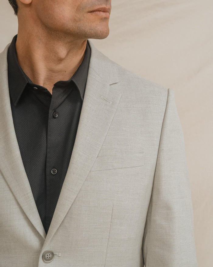 AMERICANA TRAJE GRÍS