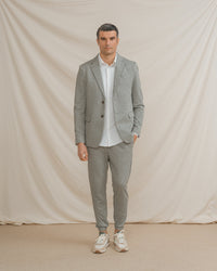BLAZER CASUAL ESTRUCTURA VERDE