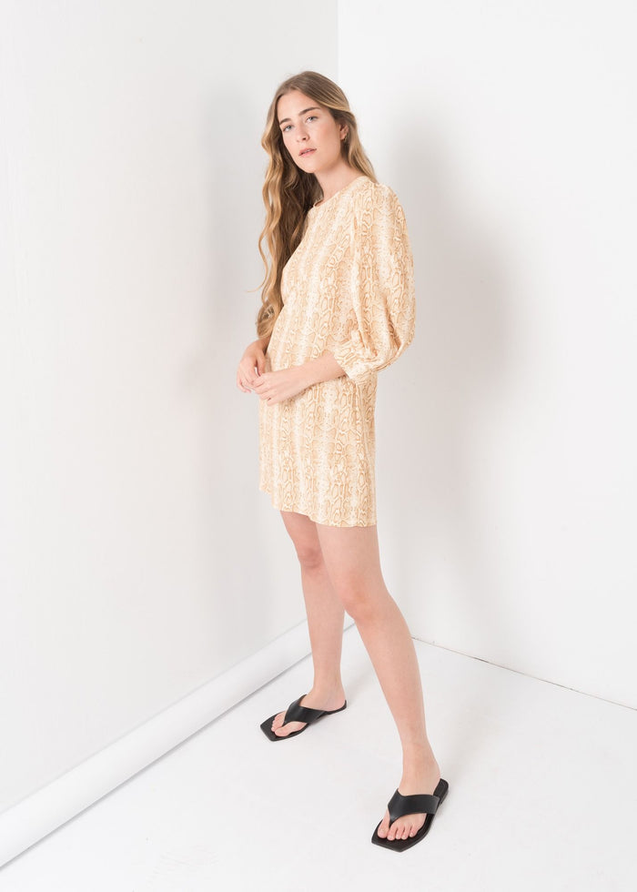 ROBE À IMPRIMÉ SERPENT