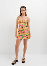 ROBE CORSET IMPRIMÉE