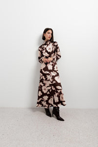FALDA LARGA ESTAMPADA