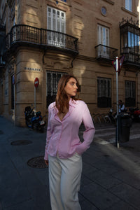 CAMISA ENTALLADA PINZAS