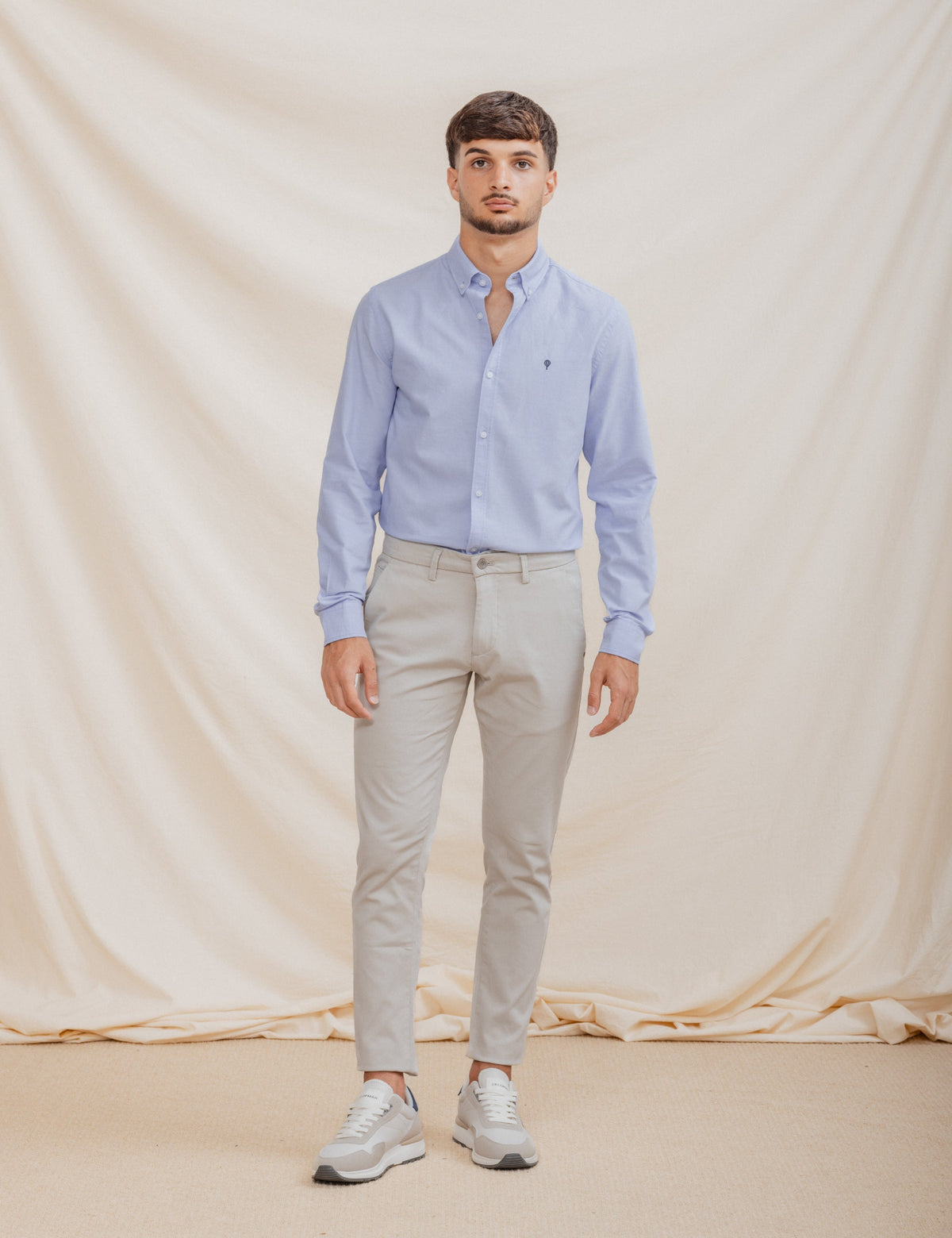 PANTALÓN CASUAL DE VESTIR BEIGE