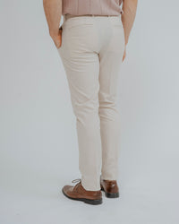 PANTALÓN CASUAL TRAJE PINZAS BEIGE