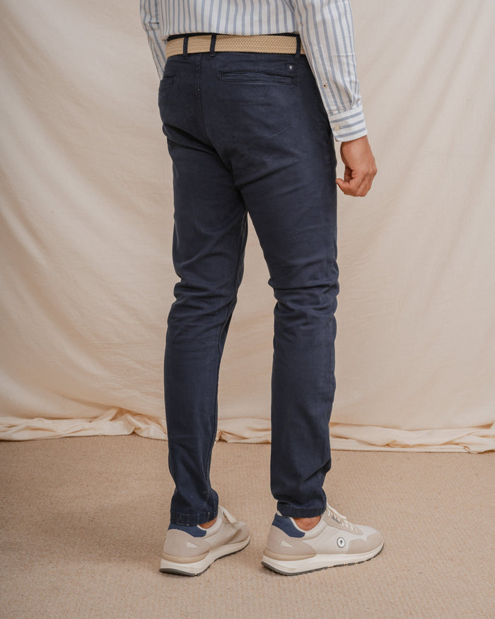 CHINO BÁSICO SLIM MARINO