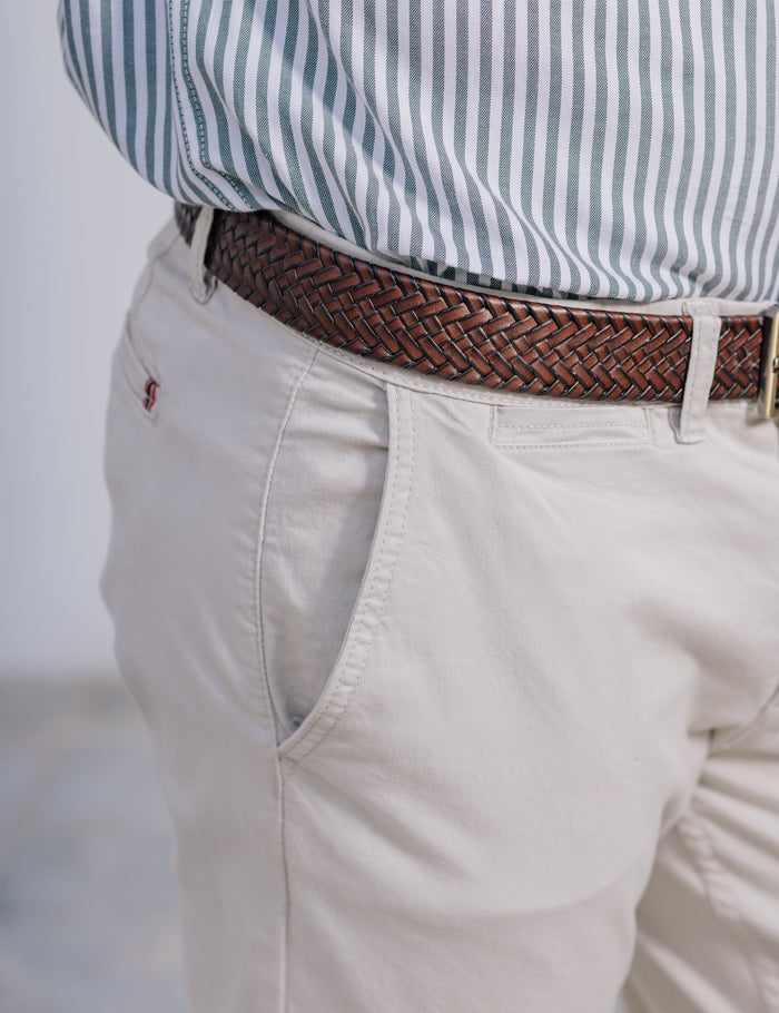 CHINO SKINNY GRIS