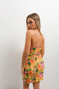 ROBE CORSET IMPRIMÉE