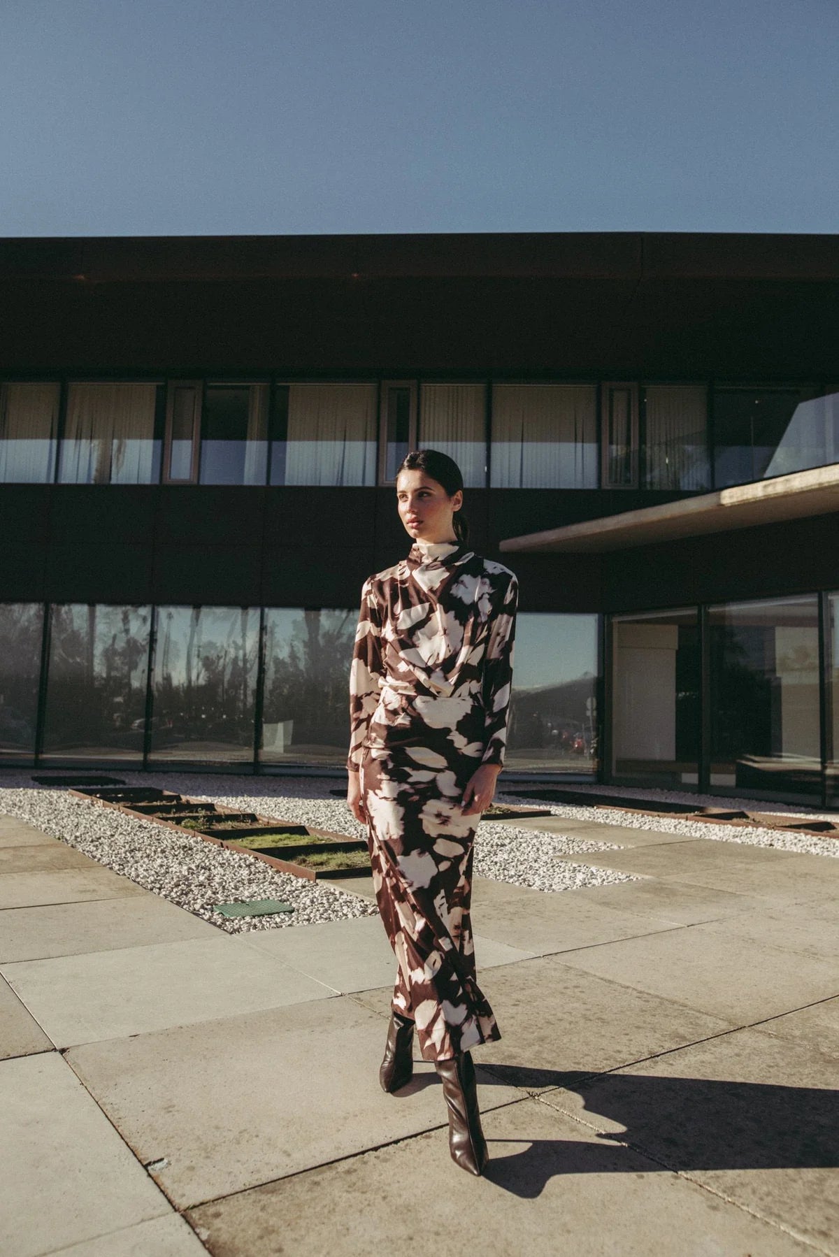 JUPE LONGUE IMPRIMÉE