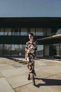 JUPE LONGUE IMPRIMÉE