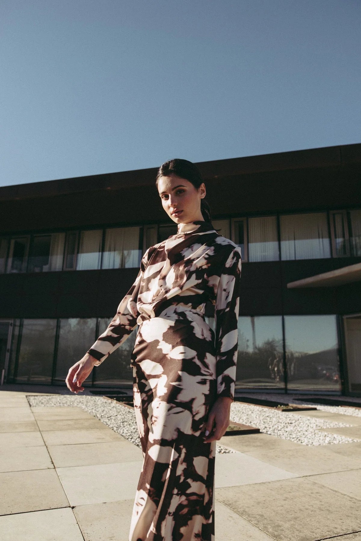 JUPE LONGUE IMPRIMÉE