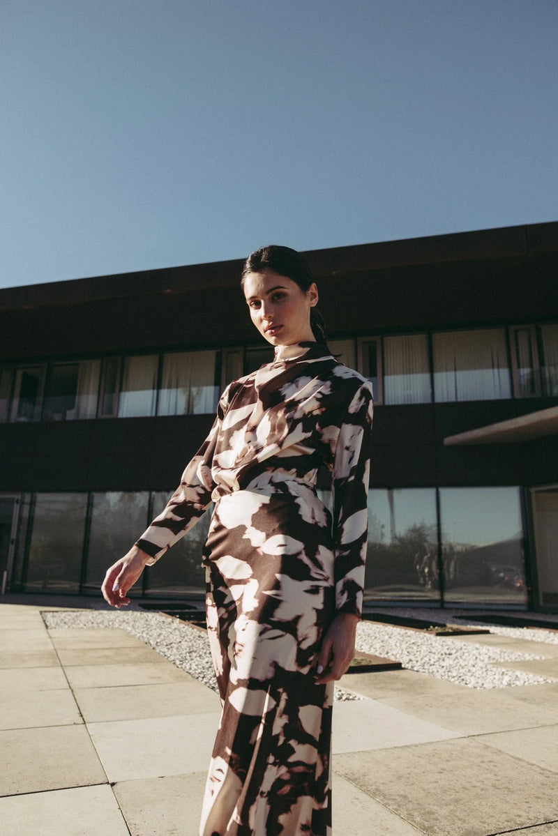 JUPE LONGUE IMPRIMÉE