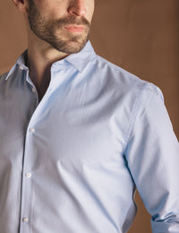 CAMISA VESTIR CELESTE