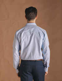 CAMISA VESTIR CELESTE