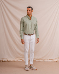 CAMISA OXFORD VERDE