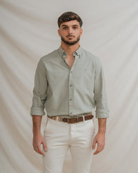 CAMISA OXFORD VERDE