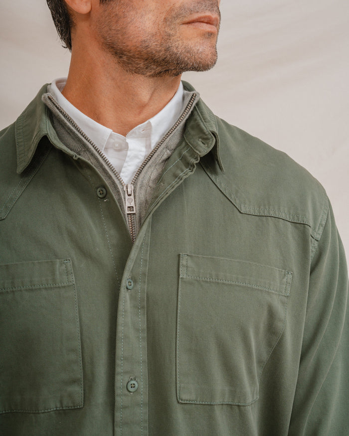 SOBRECAMISA VERDE