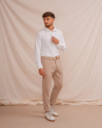 CAMISA ELÁSTICA BLANCA