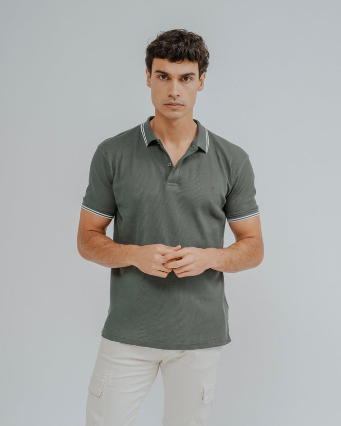 POLO ESTRUCTURA VERDE