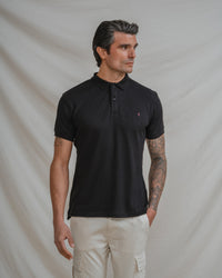 POLO ESTRUCTURA NEGRO
