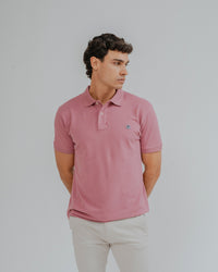 POLO BÁSICO COMFORT ROSA