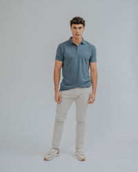 POLO BÁSICO COMFORT VERDE