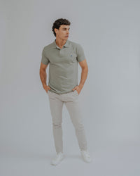 POLO BÁSICO COMFORT VERDE
