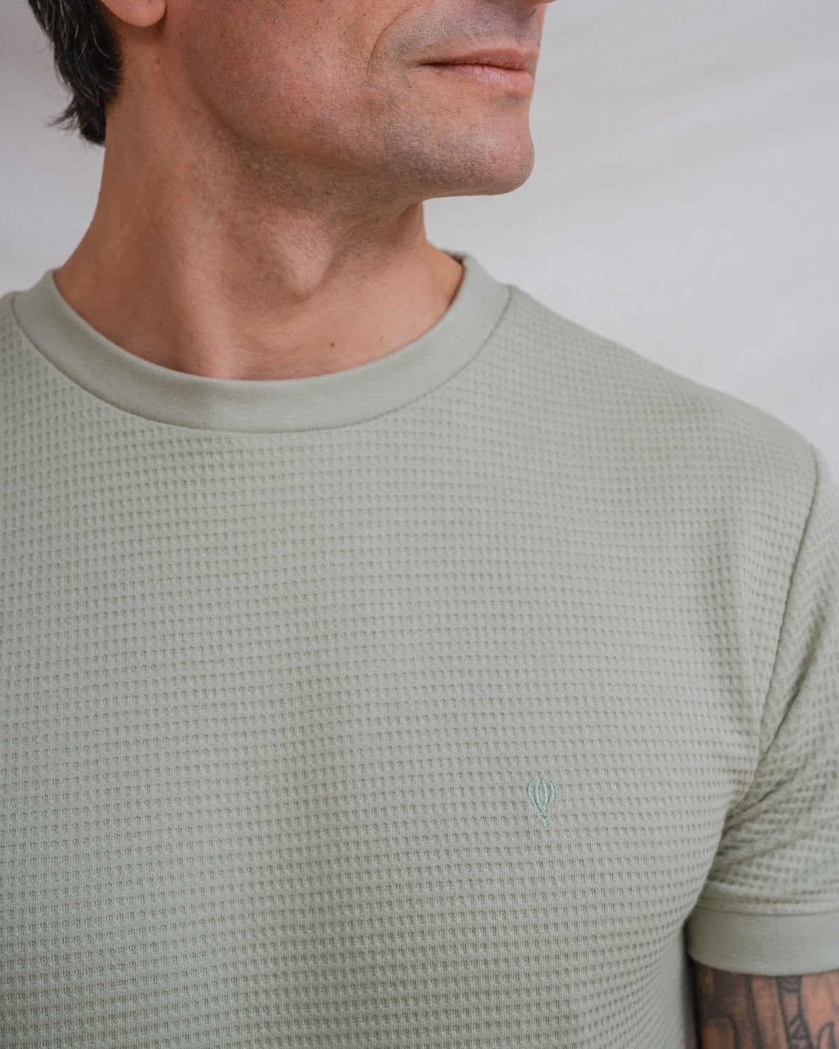 CAMISETA ESTRUCTURA VERDE