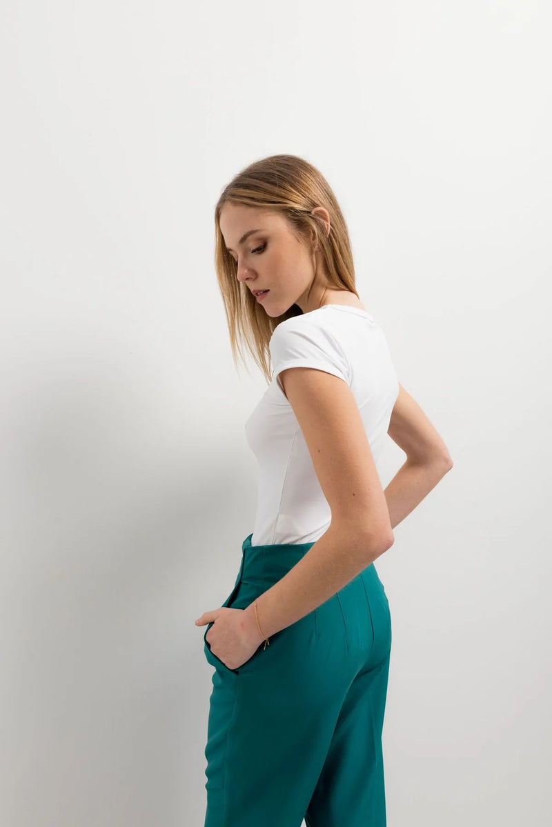 PANTALONS-CULOTTES TAILLE HAUTE