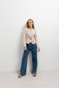 Blazer croisé à boutons