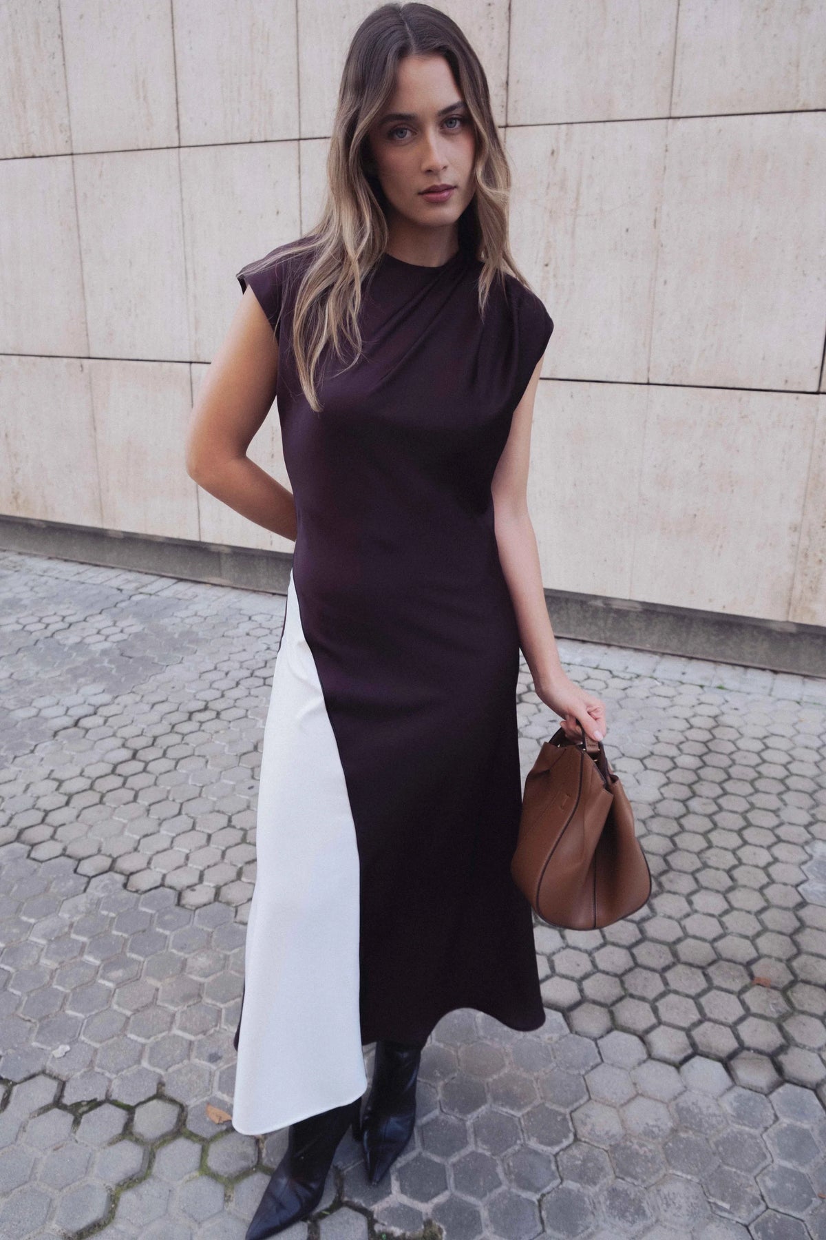 ROBE MIDI COMBINÉE