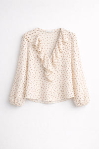 BLUSA VOLANTES LUNARES