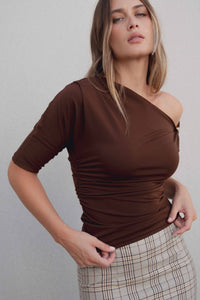 FALDA MIDI CUADROS