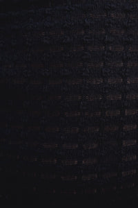 VESTIDO MIDI ASIMÉTRICO PUNTO CALADO