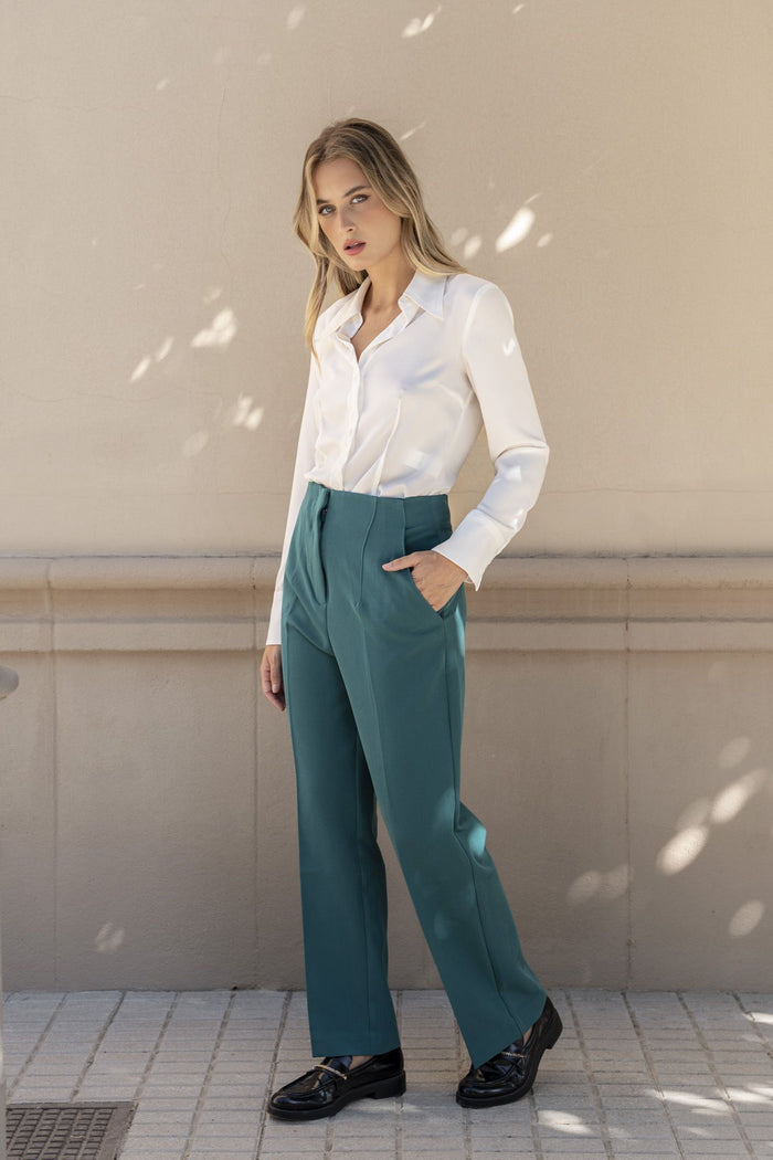 PANTALONS-CULOTTES TAILLE HAUTE