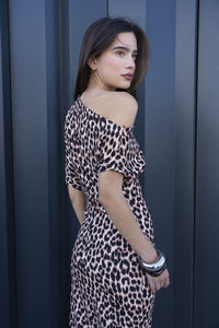 VESTIDO ESTAMPADO ANIMAL PRINT