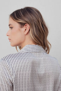 CAMISA SATINADA RAYAS