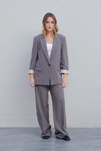 BLAZER À POIGNETS IMPRIMÉS