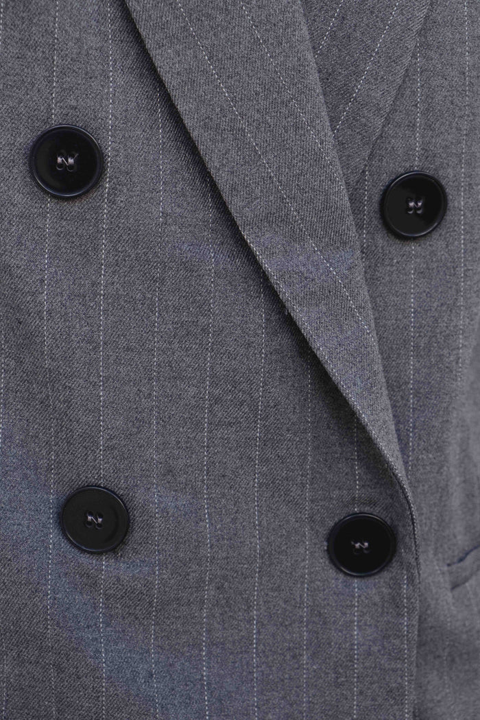 BLAZER À RAYURES POINTUES