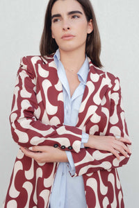 BLAZER IMPRIMÉ