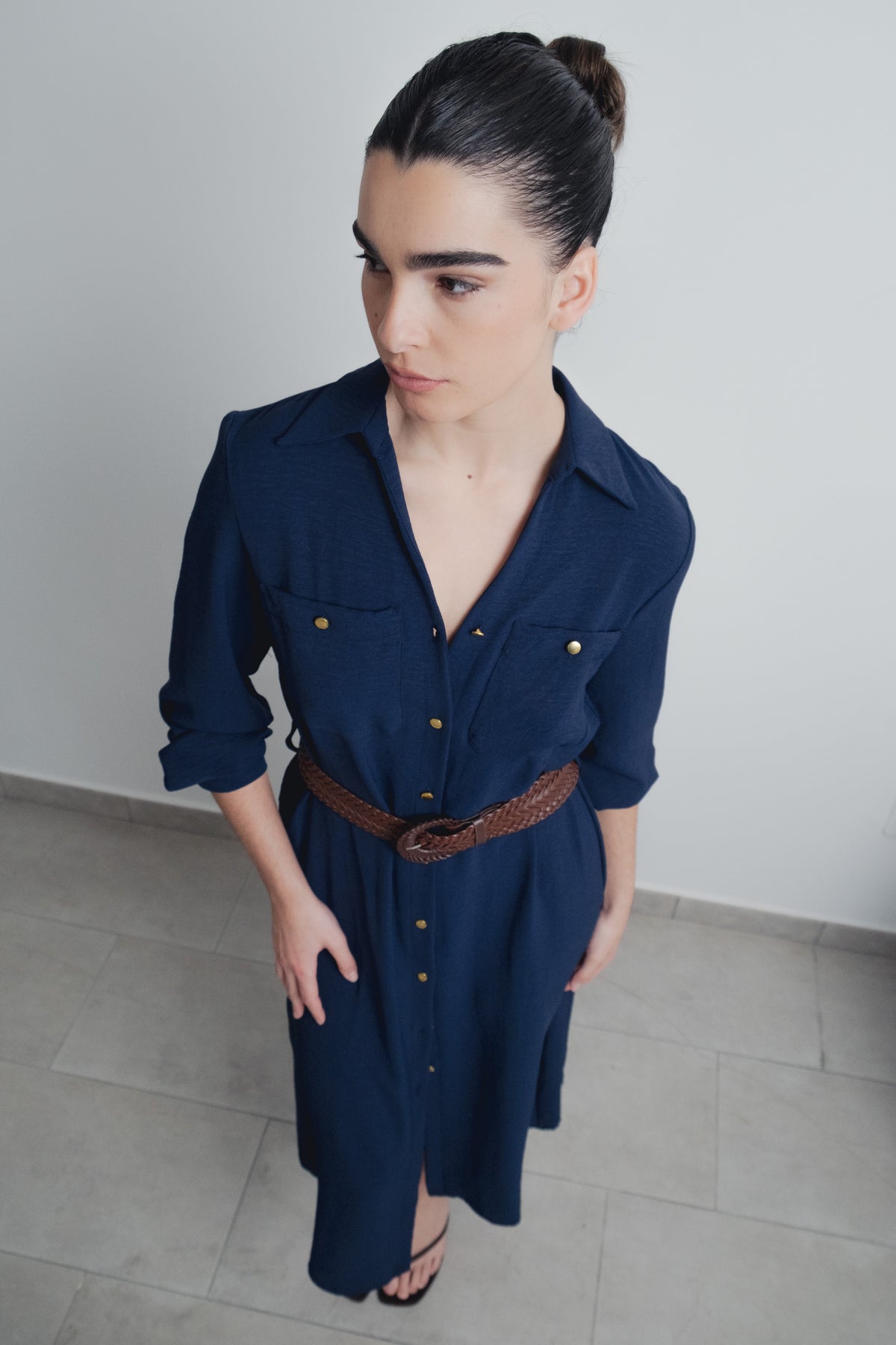 VESTIDO CAMISERO