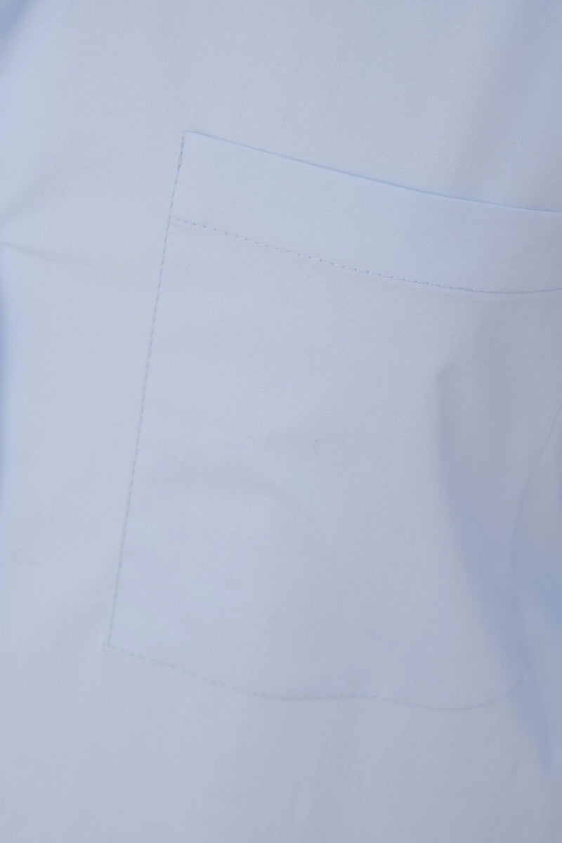 CHEMISE EN POPLIN SURDIMENSIONNÉE