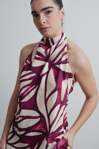 CUERPO HALTER ESTAMPADO