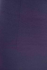 JUPE MIDI AVEC FENTE AU DOS